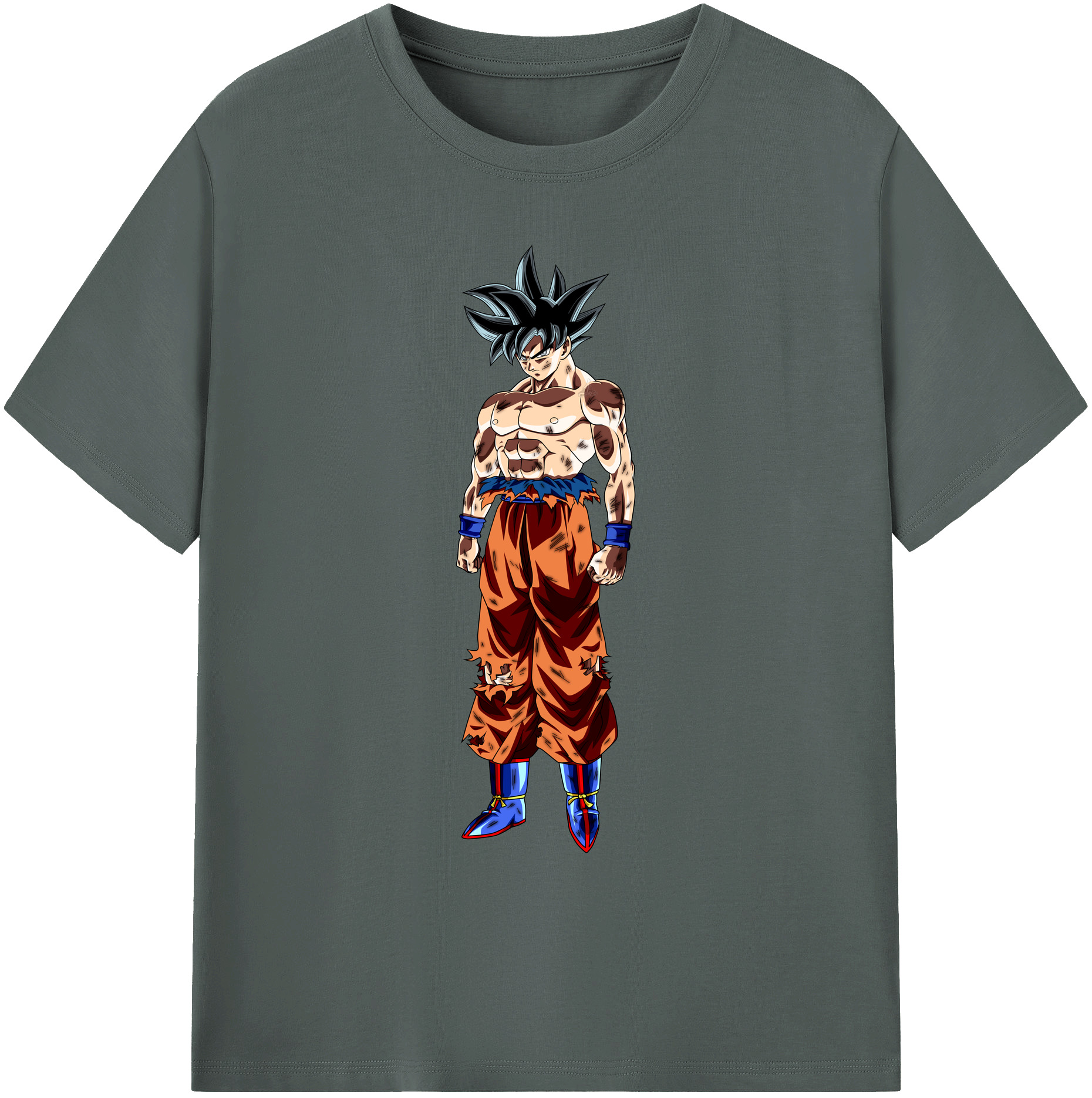 （画像用） ドラゴンボール 孫悟空（そん ごくう）Son Goku カカロット DRAGON BALL Kakarotto 綿100％ メンズ半袖Tシャツ｜肌触りやわらか＆通気性